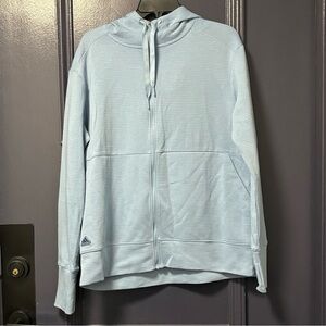 Adidas Primegreen Cold.RDY Hoodie Sweater Full Zip Blue XL